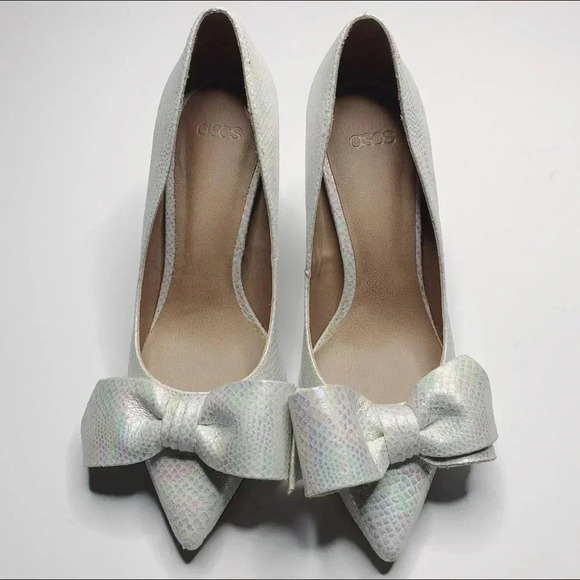 ASOS Skye Iridescent Pointed Heels - Picture 2 of 5